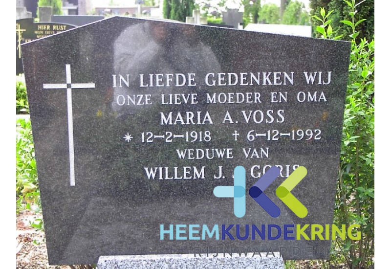 Grafstenen kerkhof Herwen Coll. HKR (313) M.A.Voss